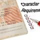 Aus visa character requirements